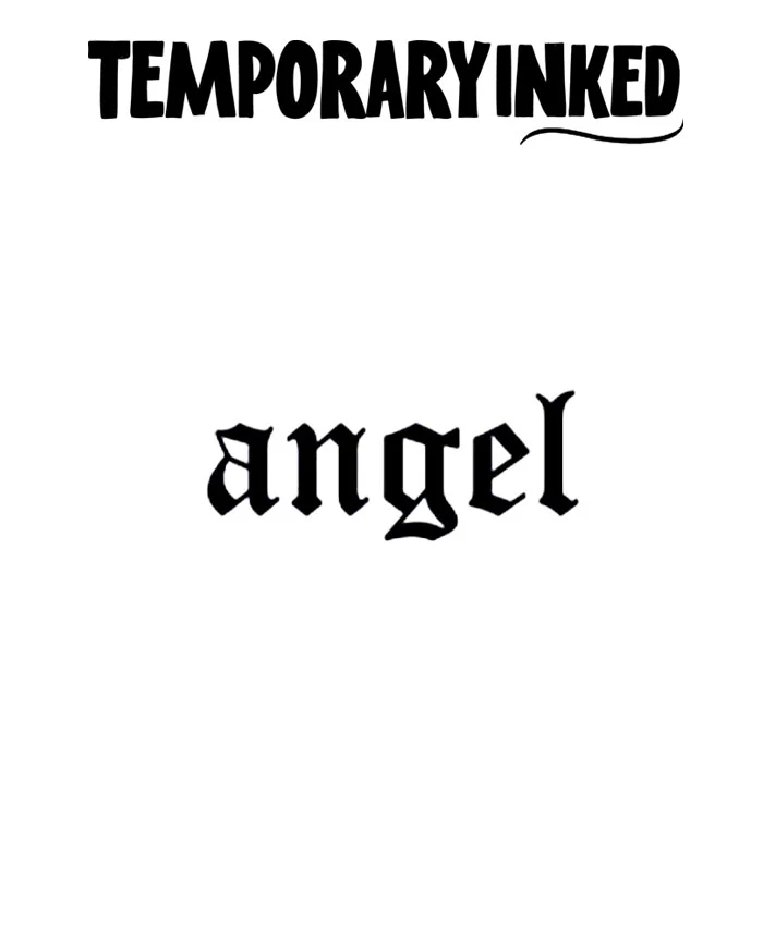 Angel Script Tattoo - Image 2