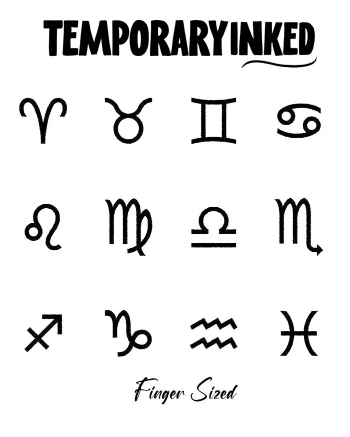 Astrology Pack (Finger Sizes)
