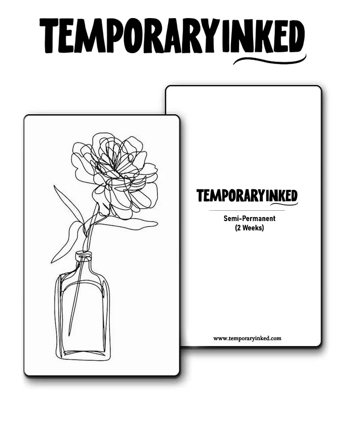 Botanical Jar Tattoo