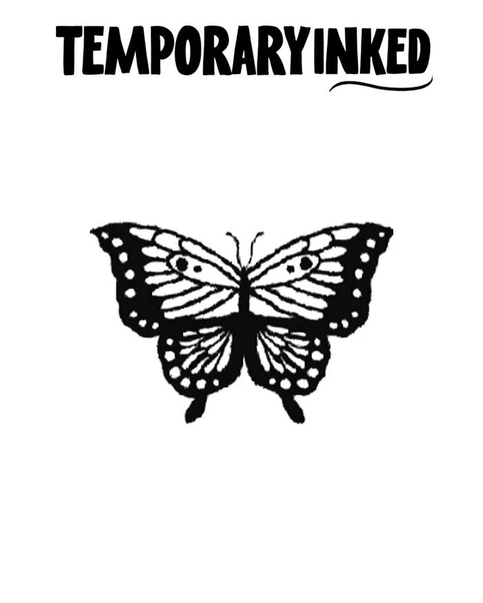 Single Butterfly Tattoo