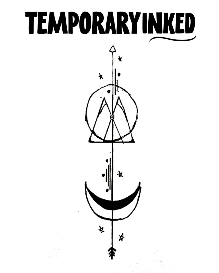 Celestial Alignment Tattoo