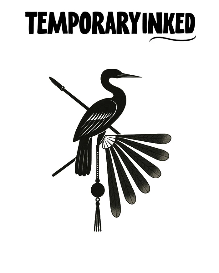 Ceremonial Spearwing Tattoo