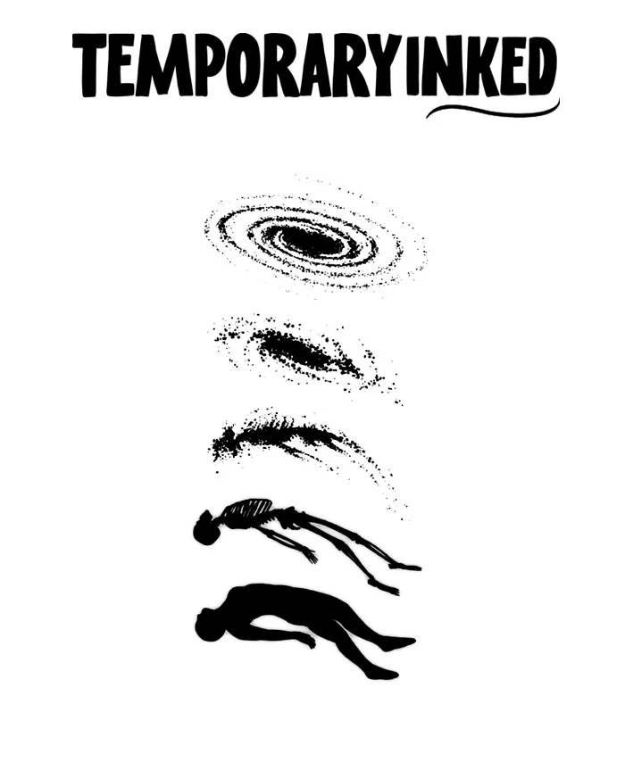 Cosmic Decay Tattoo