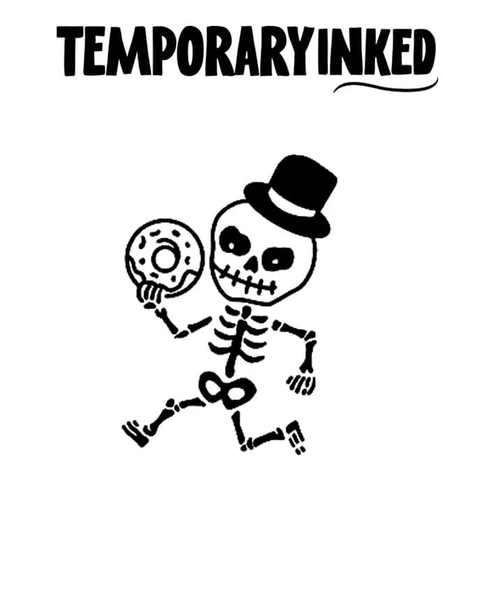 Donut Reaper Tattoo