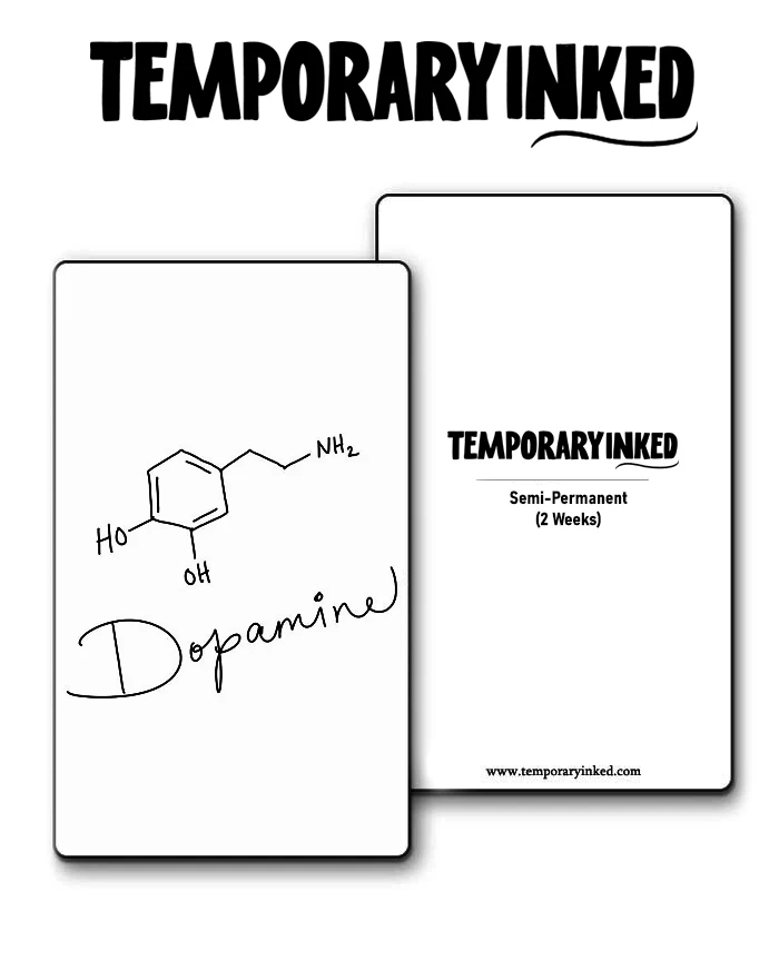 Dopamine Chemical Tattoo