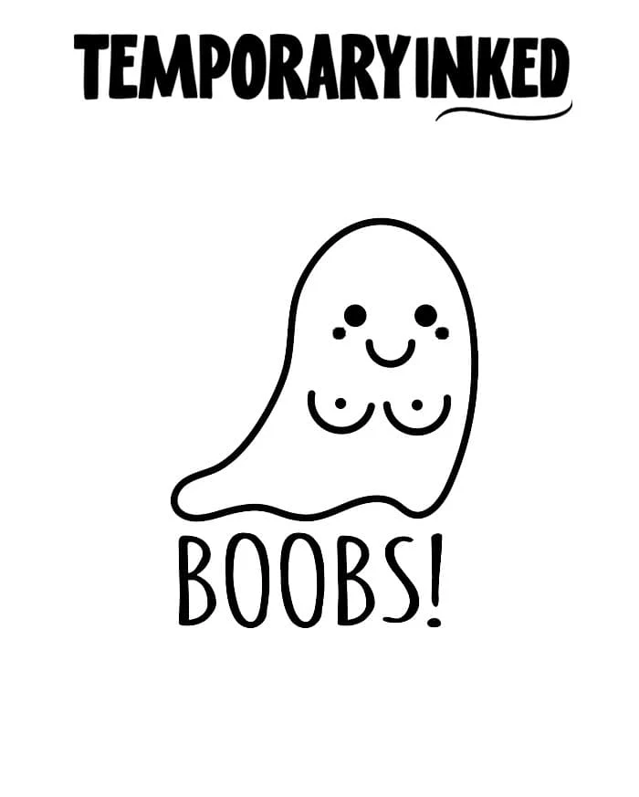 F U Ghost Tattoo