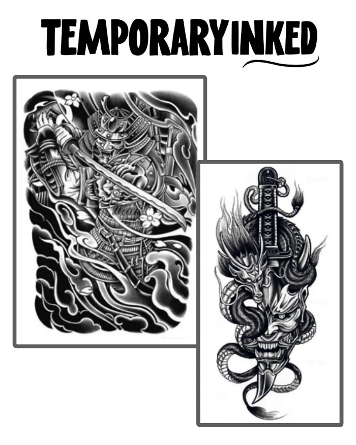 Japanese Samurai Tattoo Pack
