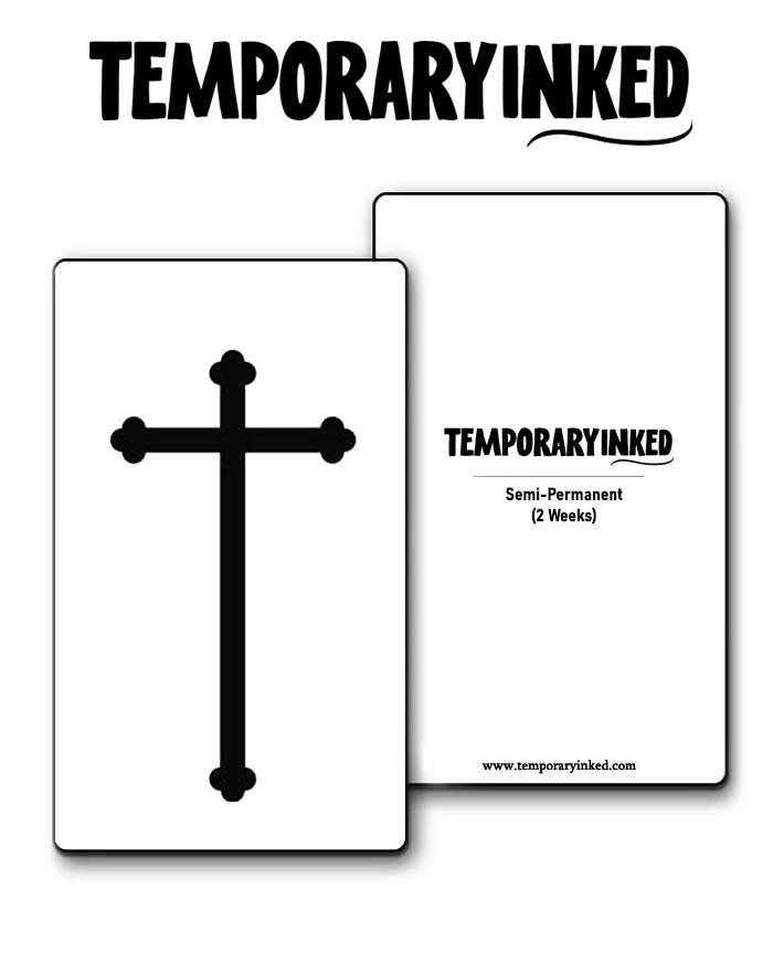 Guided Cross Tattoo