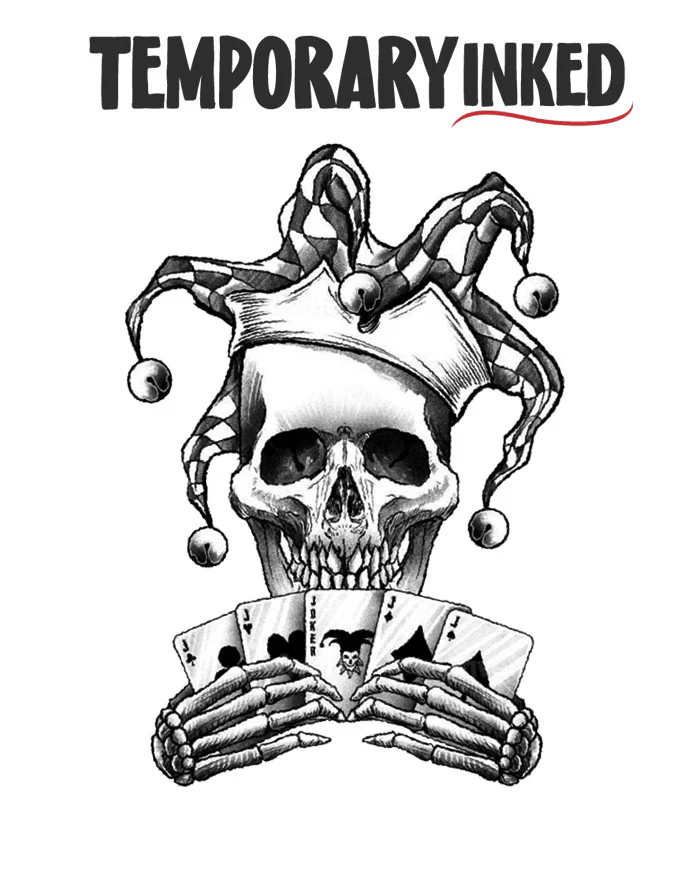 Joker's Cards Tattoo - Image 2