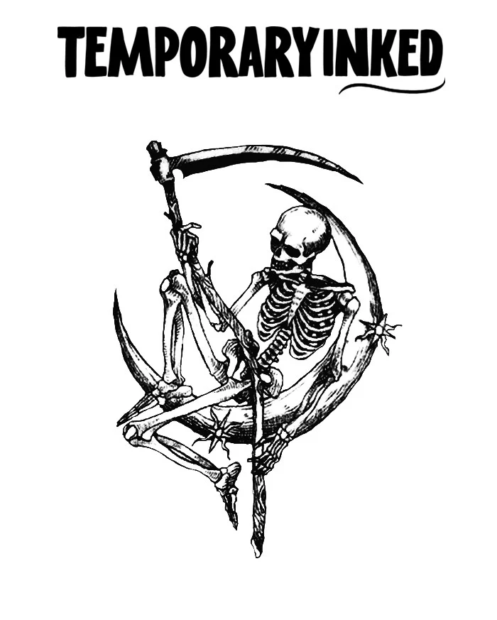 Lunar Reaper Tattoo