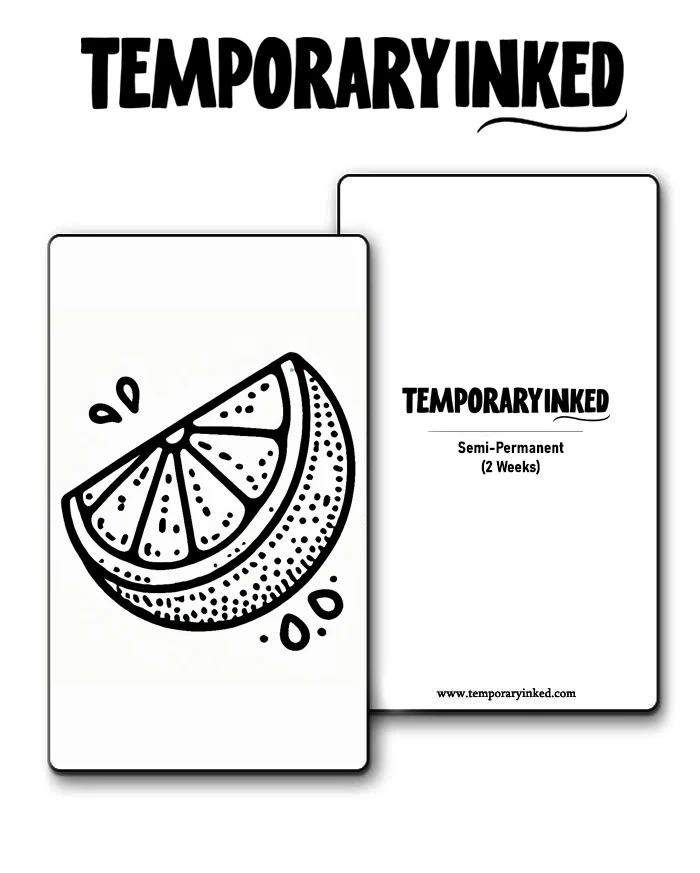 Minimal Watermelons Tattoo