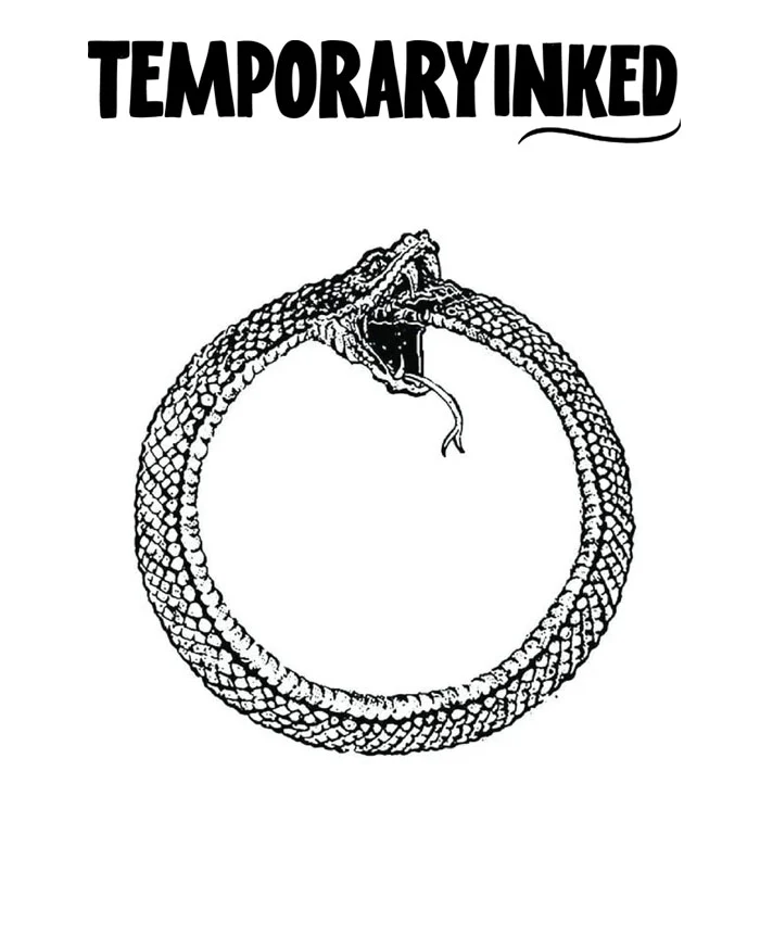 Ouroboros Snake Tattoo