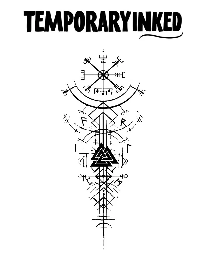 Runic Aegis Tattoo
