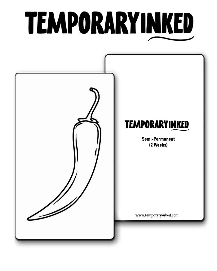 Spicy Chilli Tattoo