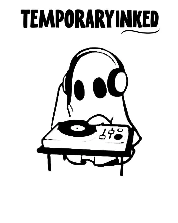 Spooky Beats Tattoo