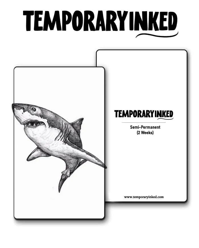 Tideborn Terror Shark Tattoo