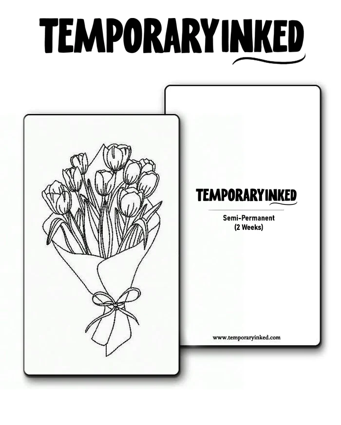 Tulips Bouquet Tattoo