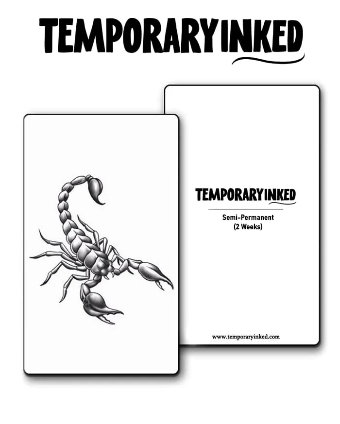 Venom Scorpion Tattoo